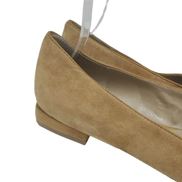Saks 5th Avenue | Women's Classic Tan Suede Leather Flat Esma Loafers (Size 11) - Picture 11 of 14